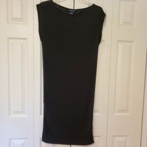 French Connection Black 100% Modal Fabric Dress/Cover-Up/Nightie